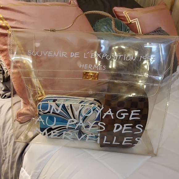 Hermes vinyl tote - Picture 3 of 8